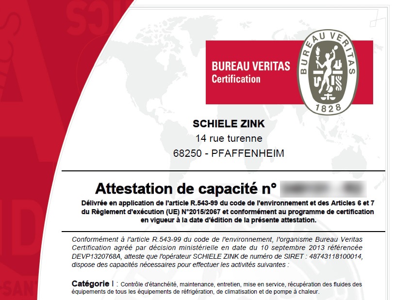 certification veritas